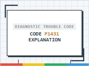 Code P1431 Error Causes Explained
